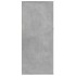 Aparador de madera contrachapada gris hormigón 88x30x70