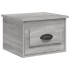 Mesitas de noche de pared 2 uds color gris Sonoma 41,5x36x28