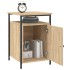 Mesitas noche 2 uds madera contrachapada color roble