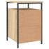 Mesitas noche 2 uds madera contrachapada color roble