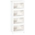 Estantería madera maciza de pino blanca 50 x 35 x 125,5