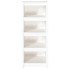 Estantería madera maciza de pino blanca 50 x 35 x 125,5