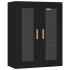 Armario de pared colgante negro 69,5x34x90