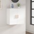 Armario de pared madera contrachapada blanco 37x37x37