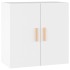 Armario de pared madera contrachapada blanco 37x37x37