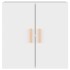Armario de pared madera contrachapada blanco 37x37x37