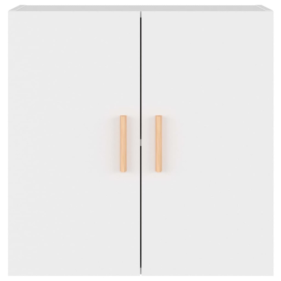 Armario de pared madera contrachapada blanco 37x37x37