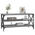 Mueble de TV madera contrachapada gris Sonoma 100x40x50