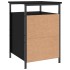 Mesitas de noche 2 uds madera contrachapada negro 40x42x60