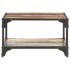 Mesa de centro de madera maciza reciclada 60x60x35