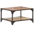 Mesa de centro de madera maciza reciclada 60x60x35