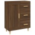 Aparador madera contrachapada marrón roble 69,5x34x90