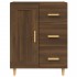 Aparador madera contrachapada marrón roble 69,5x34x90