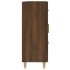 Aparador madera contrachapada marrón roble 69,5x34x90