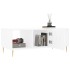 Mesa de centro madera contrachapada blanco 102x50x40