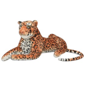 Leopardo de peluche grande