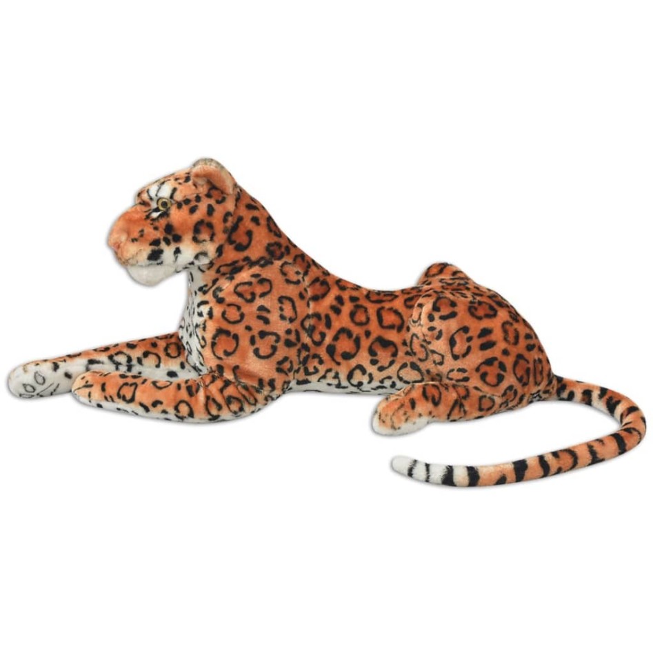 Leopardo de peluche grande