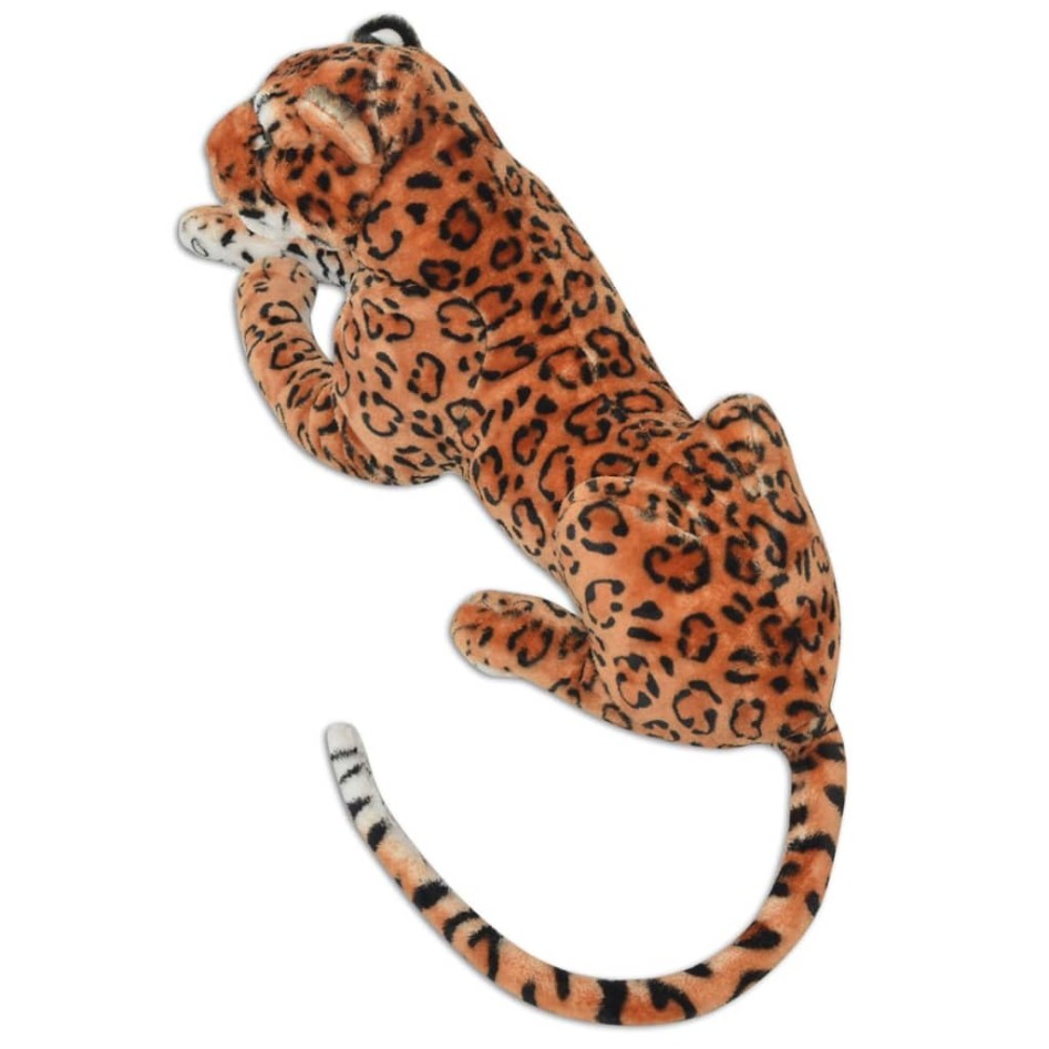Leopardo de peluche grande