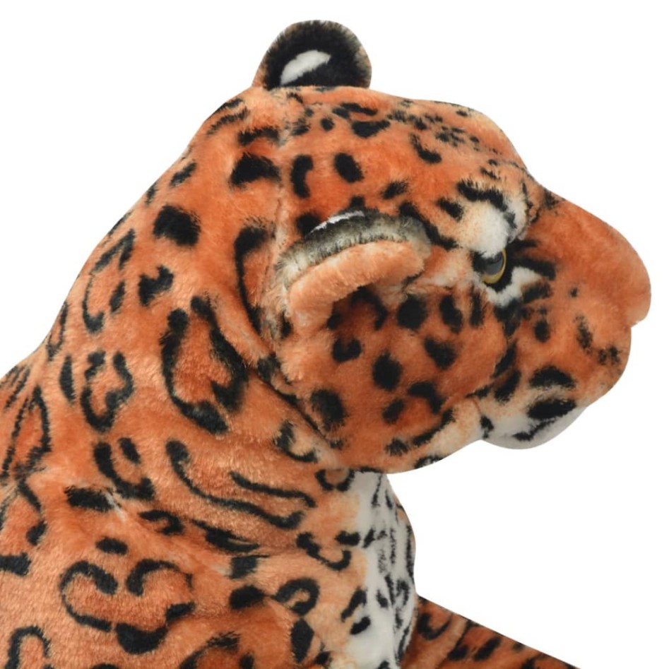 Leopardo de peluche grande