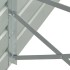 Arriate de acero galvanizado verde 400x80x45