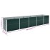 Arriate de acero galvanizado verde 400x80x45