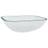Lavabo de vidrio transparente 42x42x14