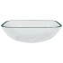 Lavabo de vidrio transparente 42x42x14