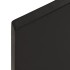 Encimera baño madera maciza tratada marrón oscuro 100x50x2