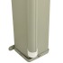 Toldo lateral retráctil para patio azul 140x600