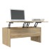 Mesa de centro madera ingeniería roble Sonoma 102x50,5x46,5