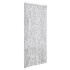 Cortina mosquitera de chenilla gris claro y oscuro 100x220