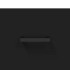 Mueble para TV madera contrachapada negro 80x36x50