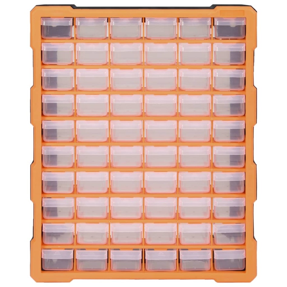 Organizador multicajones con 60 cajones 38x16x47,5
