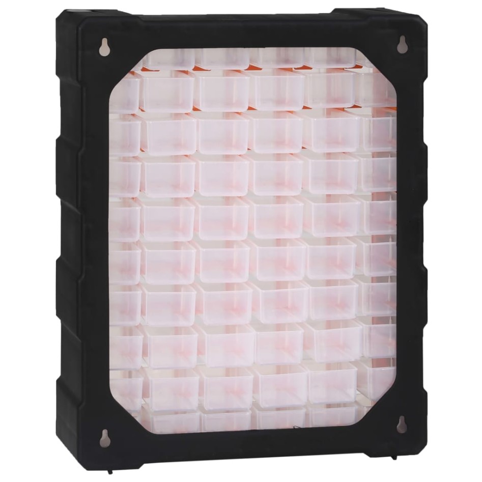 Organizador multicajones con 60 cajones 38x16x47,5