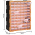 Organizador multicajones con 60 cajones 38x16x47,5