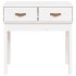 Mesa consola de madera maciza de pino blanco 76,5x40x75