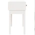 Mesa consola de madera maciza de pino blanco 76,5x40x75