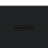 Mueble de TV madera de ingeniería negro 102x36x50