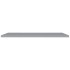 Estantes flotantes de pared 2 uds MDF gris 120x23,5x3,8