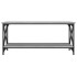Mesa de centro madera y hierro gris Sonoma 100x45x45