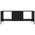 Mesa de centro madera contrachapada negro 102x50x40