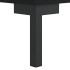 Mesa de centro madera contrachapada negro 102x50x40