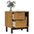 Mesita de noche FLAM madera maciza de pino 49x35x50