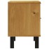 Mesita de noche FLAM madera maciza de pino 49x35x50