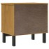 Mesita de noche FLAM madera maciza de pino 49x35x50