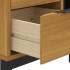 Mesita de noche FLAM madera maciza de pino 49x35x50