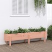 Arriate elevado jardín madera maciza abeto Douglas 160x30x38 cm