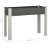 Mesa de cultivo para jardín WPC gris 100x40x75