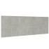 Cabecero pared madera contrachapada gris hormigón 240x1,5x80
