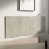 Cabecero pared madera contrachapada gris hormigón 240x1,5x80